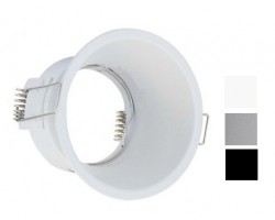 Foco empotrar Konica, para Lámpara GU10/MR16 en color Blanco, Gris ó Negro